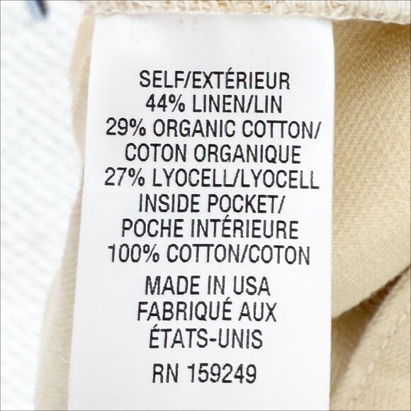 TWP Howard Pant in Butter Sz 4 - Picture 9 of 14